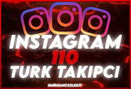 [Instagram] 110 Türk Takipçi