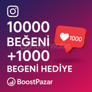 ⭐️ İnstagram 10.000 Beğeni [1.000 Hediye]
