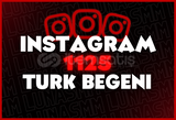 [Instagram] 1.125 Türk Beğeni