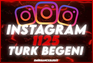 [Instagram] 1.125 Türk Beğeni (Hızlı)