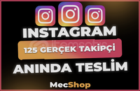 [INSTAGRAM] ⭐ 125 GERÇEK TAKİPÇİ ⭐ GARANTİLİ