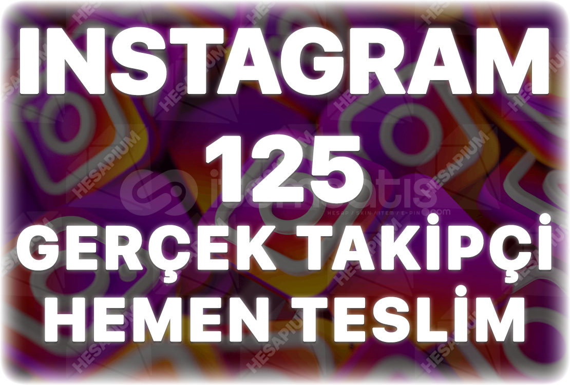 Instagram 125 Gerçek Takipçi - Keşfet Etkili Instagram 125 Gerçek Takipçi - Keşfet Etkili