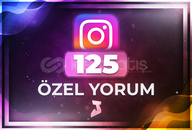 ⭐ İnstagram 125 Özel Yorum ⭐
