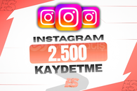 ⭐​ İnstagram 2.500 Kaydetme 
