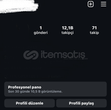 İNSTAGRAM 12K 2023 TARİHLİ HESAP! ????
