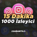 Instagram 15 Dakika 1000 Canlı Yayın İzlenmesi