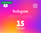 Instagram 15 Yorum