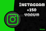 instagram 150 yorum %100 türk Karışık