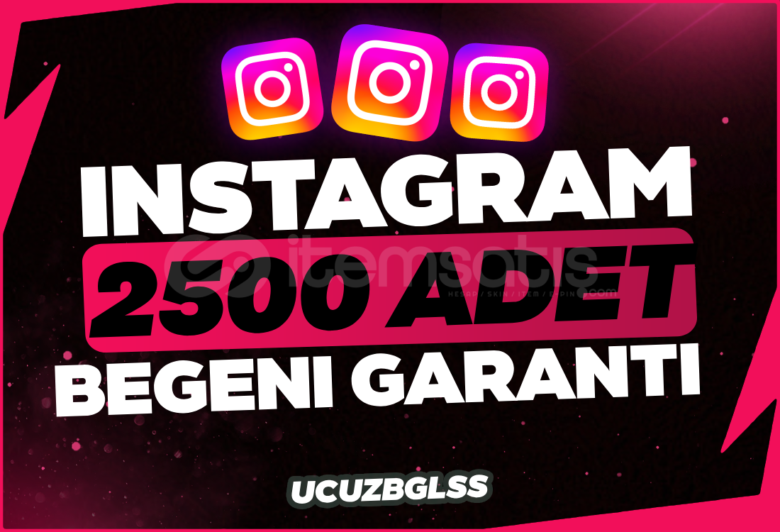 ⭐️İNSTAGRAM 2.500 BEĞENİ+GARANTİ✅⭐️ ⭐️İNSTAGRAM 2.500 BEĞENİ+GARANTİ✅⭐️