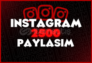 [Instagram] 2.500 Paylaşım