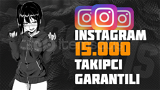 Instagram 15.000 Gerçek Takipçi | Garantili