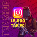 15.000 Takipçi 365 GÜN - Hızlı Teslim