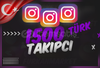 ⭐INSTAGRAM 1500TÜRK TAKİPÇİ ⭐