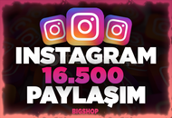 ⭐Instagram 16.500 Paylaşım / Garantili 