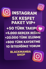 ⚡️5X | İNSTAGRAM GERÇEK KEŞFET PAKETİ ⚡️