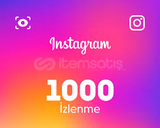 (GARANTİLİ) İNSTAGRAM 1K İZLENME 