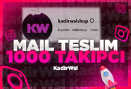 ✅İNSTAGRAM 1K TAKİPÇİLİ HESAP✅