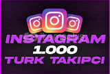  Instagram 1K Türk Takipçi | ANLIK