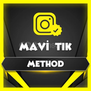 INSTAGRAM 2 ADET MAVİ TİK METHODU