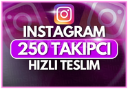İNSTAGRAM 250 TAKİPÇİ