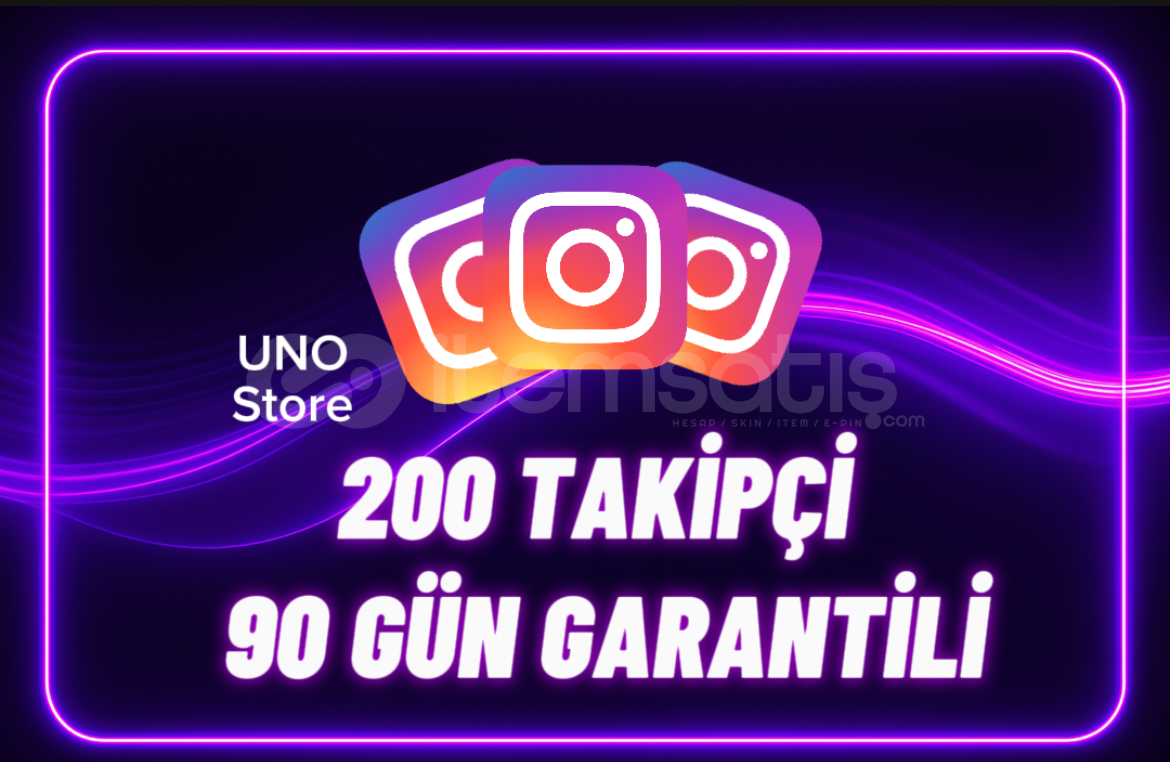 Instagram 200 Takipçi - 90 Gün Garantili Instagram 200 Takipçi - 90 Gün Garantili