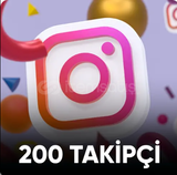 İnstagram 200 Takipci (Yabancı)