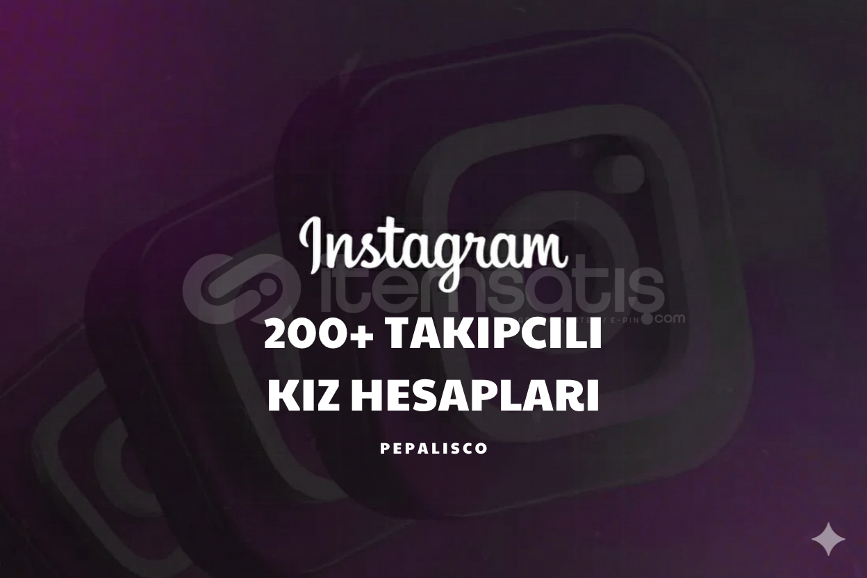 ✦INSTAGRAM - 200+ Takipçili / Kız Hesapları! ✦INSTAGRAM - 200+ Takipçili / Kız Hesapları!