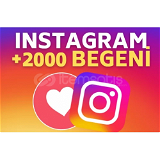 Instagram 2000 beğeni 