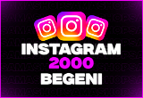 ⭐İNSTAGRAM 2000 BEĞENİ⭐ANINDA⭐
