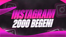 Instagram 2000 Gerçek Beğeni 