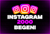 Instagram 2.000 Gerçek Beğeni - Keşfet Etkili
