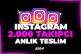 INSTAGRAM 2000 GERÇEK TAKİPÇİ - GARANTİLİ