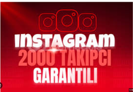 ⭐Instagram⭐2000 Gerçek Takipçi⭐Garantili⭐