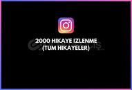 INSTAGRAM 2000 HIKAYE IZLENME