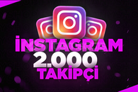 İNSTAGRAM 2000 TAKİPÇİ ⭐ANINDA⭐