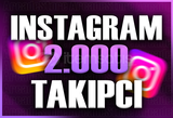 İnstagram | 2000 Takipçi + Garantili