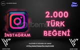 ⭐Instagram 2000 Türk Beğeni⭐