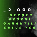 INSTAGRAM 2000 TÜRK BEĞENİ