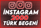 [INSTAGRAM] 2000 TÜRK BEĞENİ | KEŞFET ETKİLİ 