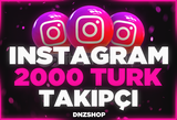 ⭐INSTAGRAM 2000 TÜRK TAKİPÇİ⭐