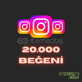 ⭐İNSTAGRAM 20000 BEĞENİ