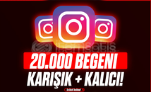 İNSTAGRAM 20.000 BEĞENİ