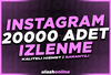 ⭐İnstagram 20.000 Gerçek İzlenme