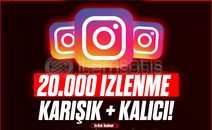 INSTAGRAM 20.000 İZLENME