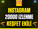 ⭐️☘️İnstagram 20000 İzlenme❤️Sorunsuz❤️