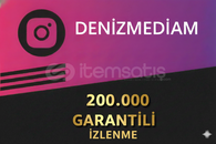 INSTAGRAM 200.000 İZLENME