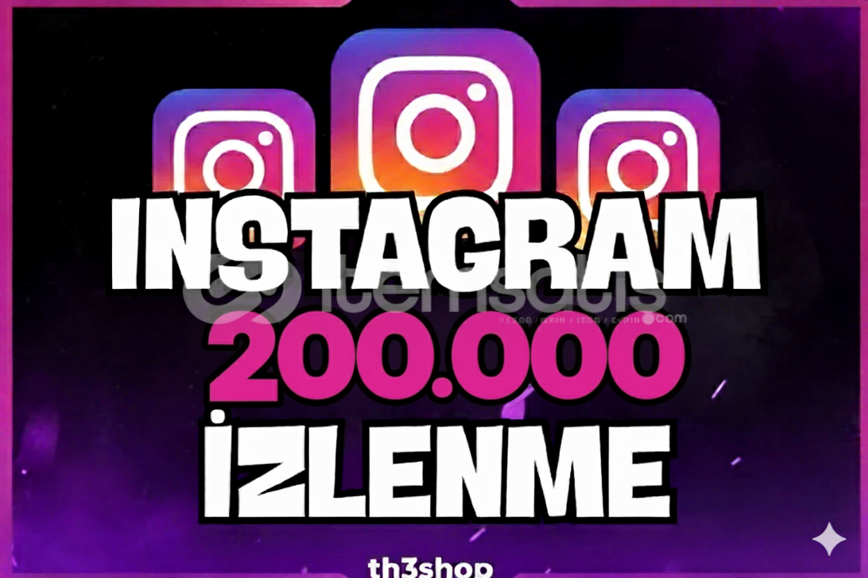 ⭐İNSTAGRAM 200.000 İZLENME - ANINDA TESLİM⭐ ⭐İNSTAGRAM 200.000 İZLENME - ANINDA TESLİM⭐