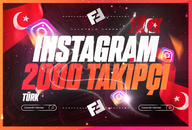 ⭐INSTAGRAM 2000TÜRK TAKİPÇİ ⭐