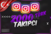 ⭐INSTAGRAM 2000TÜRK TAKİPÇİ ⭐