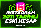 İnstagram 2011 Tarihli Eski Hesap